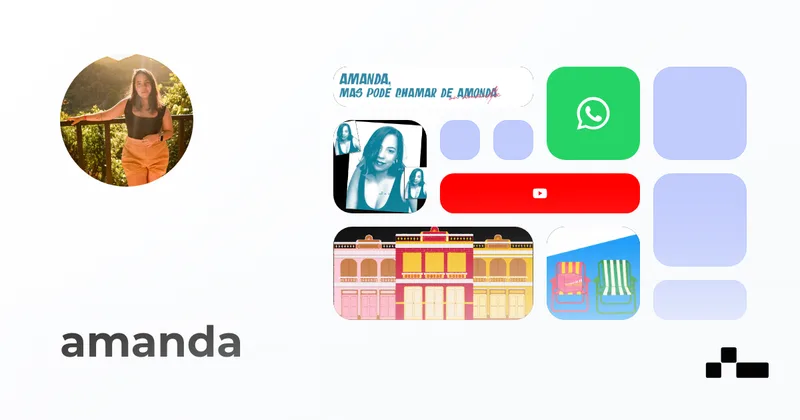 amanda — link in bio page on Kasbu