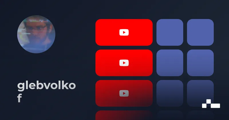 glebvolkof — link in bio page on Kasbu