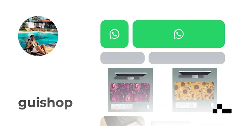 guishop — link in bio page on Kasbu