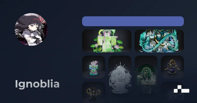 ignoblia — link in bio page on Kasbu