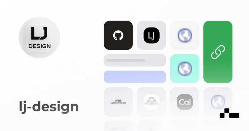 lj-design — link in bio page on Kasbu
