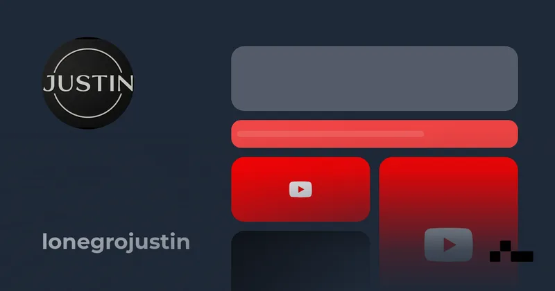 lonegrojustin — link in bio page on Kasbu