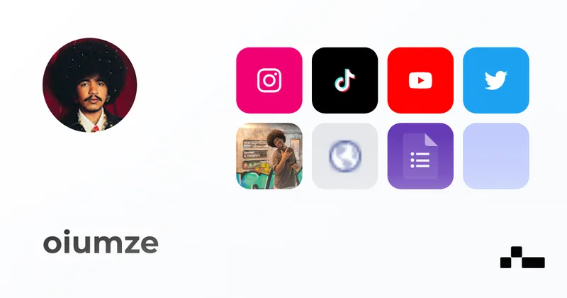 oiumze — link in bio page on Kasbu