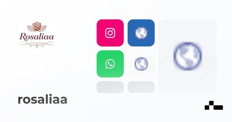 rosaliaa — link in bio page on Kasbu