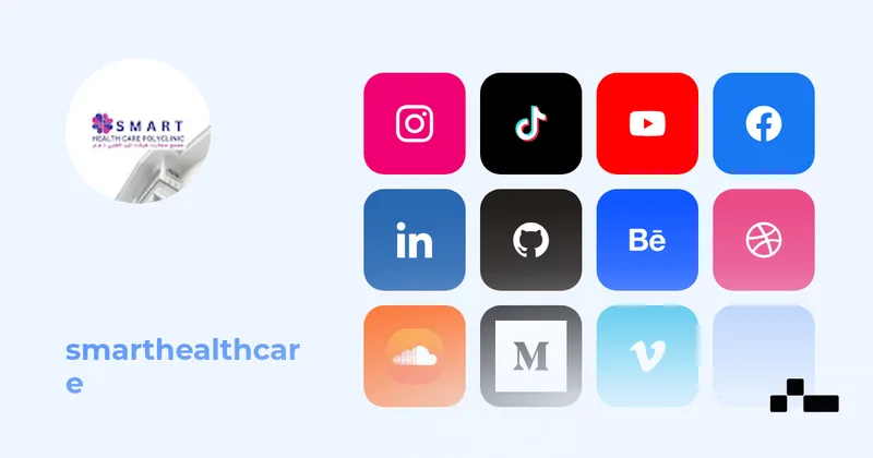 smarthealthcare — link in bio page on Kasbu