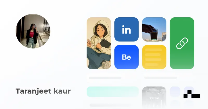 taranjeetkaur — link in bio page on Kasbu