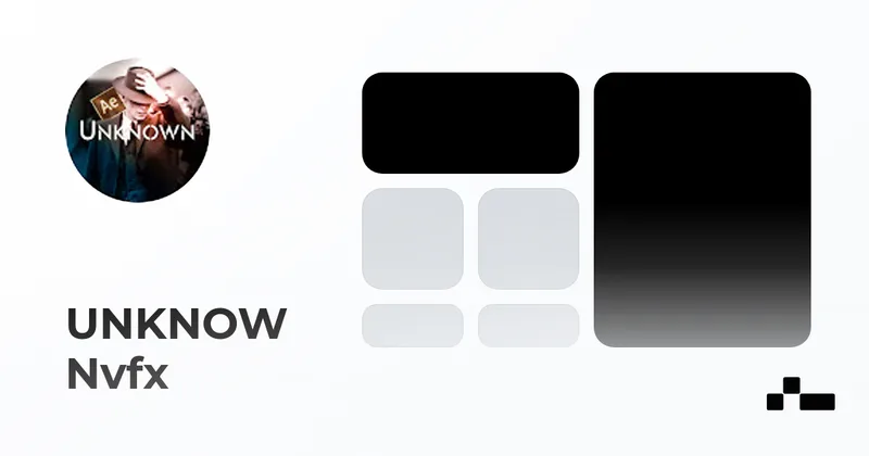 theunknownvfx — link in bio page on Kasbu